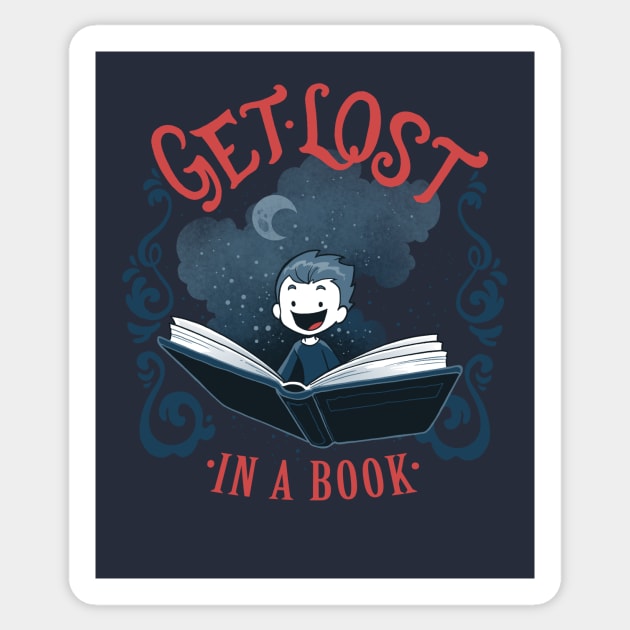 Book Club Sticker by Dooomcat